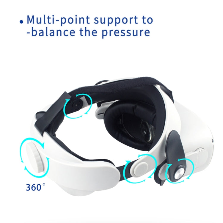 Para Meta Quest 2 Óculos VR Correia Elite Ajustável para Melhorar o Conforto, Correia Ajustável