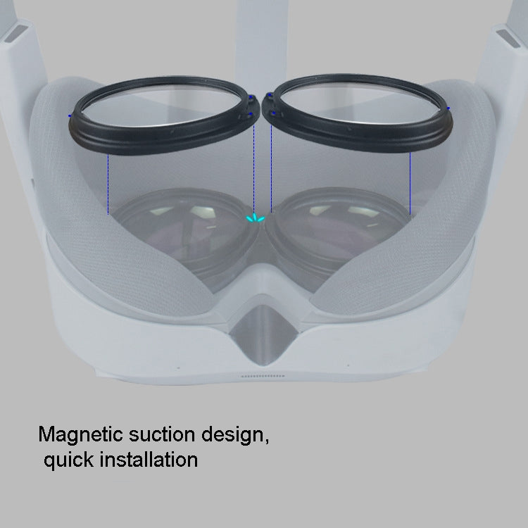 Armação Magnética para Lentes de Miopia Pico 4. Especificações:, Armação de Óculos, Armação + Lente Anti Luz Azul