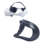 Máscara Anti-suor para Olhos para Headset VR Meta Quest 2, Suporte para Interface Facial, Máscara Anti-suor para Olhos (Preto)