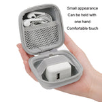 Baona Bolsa de Armazenamento em Pele para Cabo de Auscultadores Digital e Disco U, Quadrado Pequeno Cinza, Quadrado Pequeno Preto, Retangular Cinza, Retangular Preto, Quadrado Grande Cinza, Quadrado Grande Preto