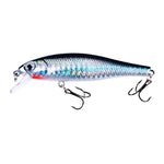 HENGJIA MI160 Isca falsa flutuante Minno de água 8,8cm 9g, 1, 2, 3, 4, 5, 6, 7, 8, 9, 10, 10 cores, caixa com 10 cores