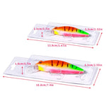 HENGJIA Isca falsa Minno afundante para lançamento de longa distância, 9,5cm 15g, 12cm 32g