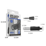Para PS4 / PS5 / PC HS-PS5101 Adaptador Bluetooth 5.0 Receptor de Áudio Transmissor de Auscultadores Sem Fios, Transmissor de Auscultadores