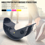 Prancha inclinada de alongamento fitness para treino, relaxamento da panturrilha, pedal de alongamento em pé, vermelho rosa, azul, amarelo, preto, rosa com cinta para os pés, azul com cinta para os pés, roxo com cinta para os pés