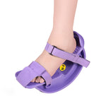 Prancha inclinada de alongamento fitness para treino, relaxamento da panturrilha, pedal de alongamento em pé, vermelho rosa, azul, amarelo, preto, rosa com cinta para os pés, azul com cinta para os pés, roxo com cinta para os pés