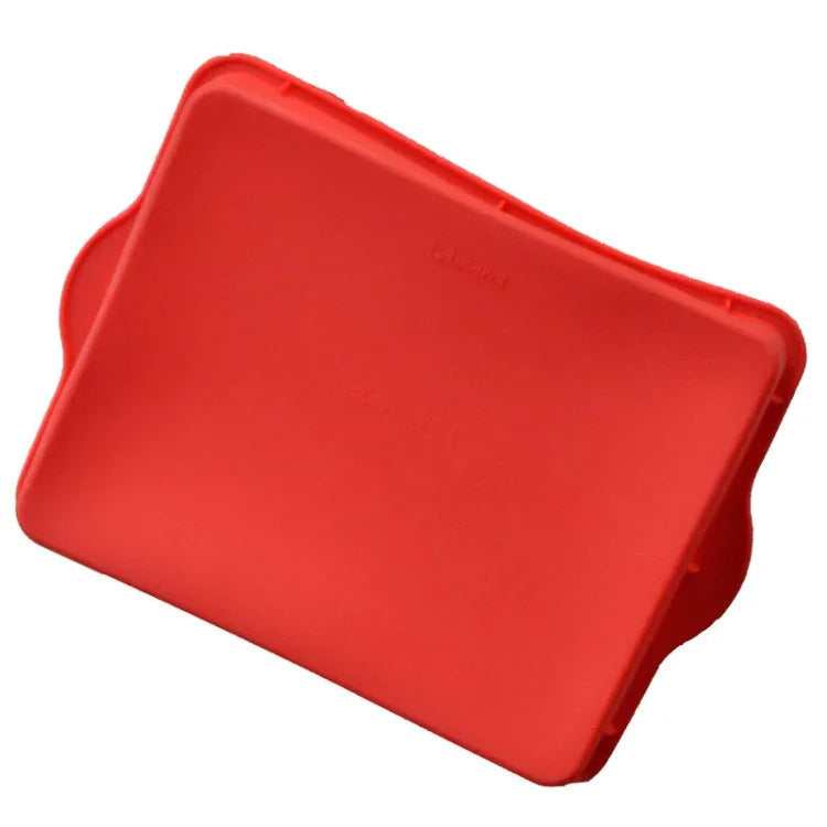 Forma Quadrada de Silicone Antiaderente para Bolo Forma Retangular para Cozer 9 Polegadas, 9 polegadas