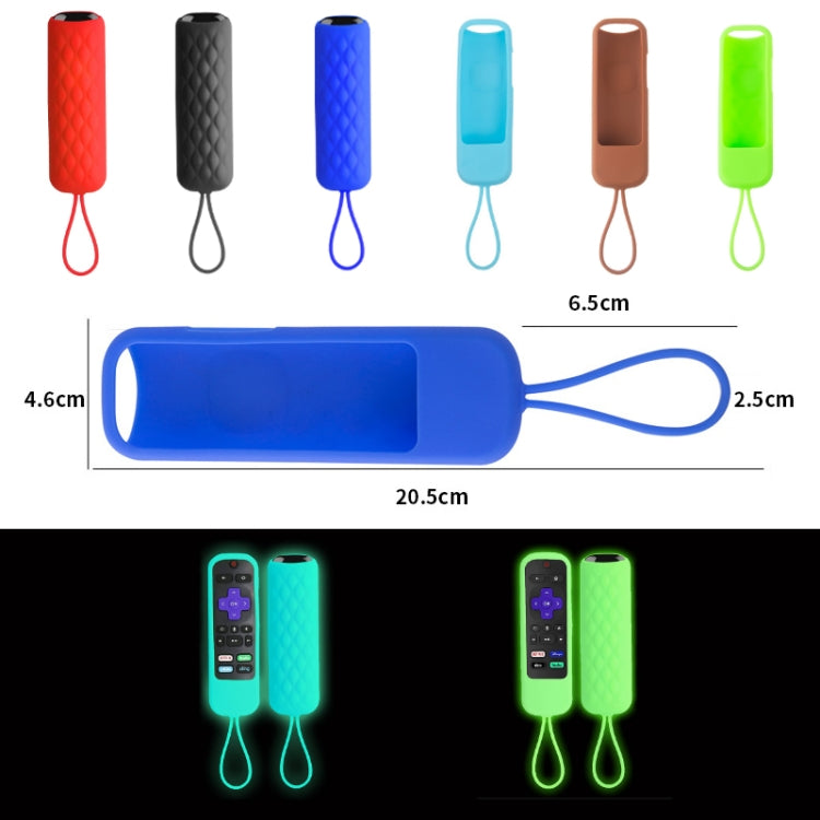 Para TCL Roku 3600R/3900/Voice RCAL7R 2pcs Capa de Silicone para Comando à Distância