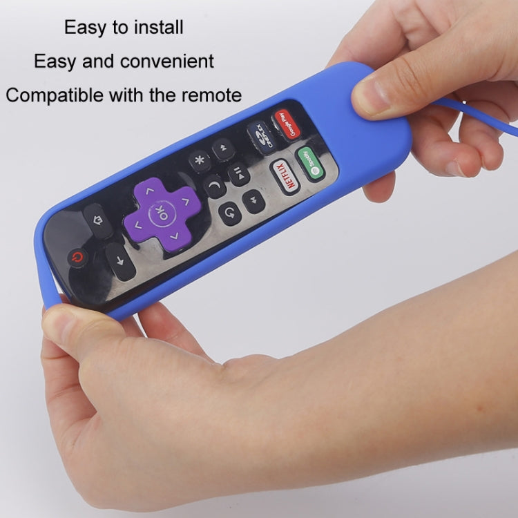 Para TCL Roku 3600R/3900/Voice RCAL7R 2pcs Capa de Silicone para Comando à Distância
