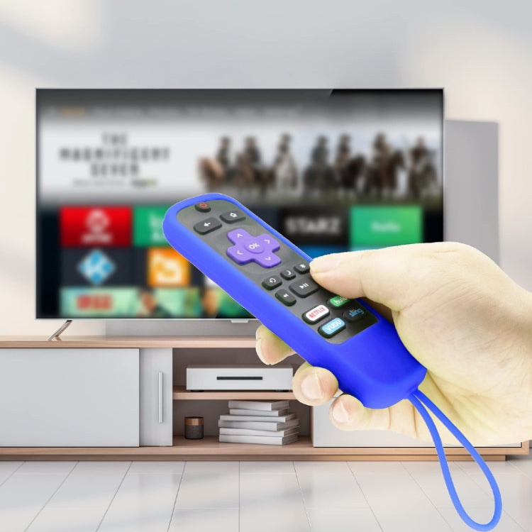 Para TCL Roku 3600R/3900/Voice RCAL7R 2pcs Capa de Silicone para Comando à Distância