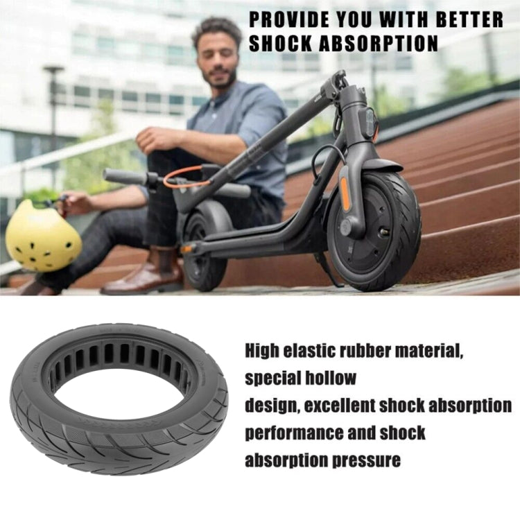 Pneu sólido 10x2.125 polegadas para trotinete elétrica Ninebot Segway F20/F25/F30/F40, 10x2.125 polegadas