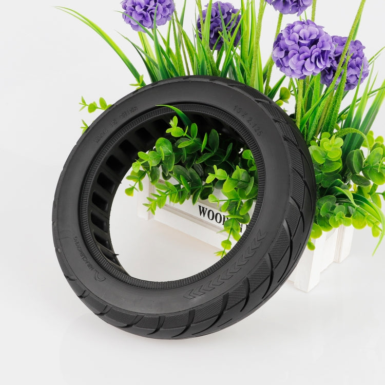 Pneu sólido 10x2.125 polegadas para trotinete elétrica Ninebot Segway F20/F25/F30/F40, 10x2.125 polegadas