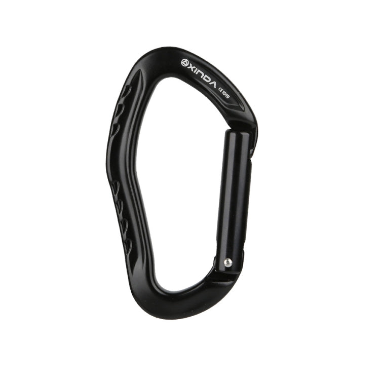 XINDA Mosquetão de Alumínio para Escalada em Rocha 22KN com Fivela de Porta Rápida e Mola, XD-8126 (Azul), XD-8126 (Preto), XD-8126 (Vermelho), XD-8126 (Laranja), XD-8126 (Prateado)