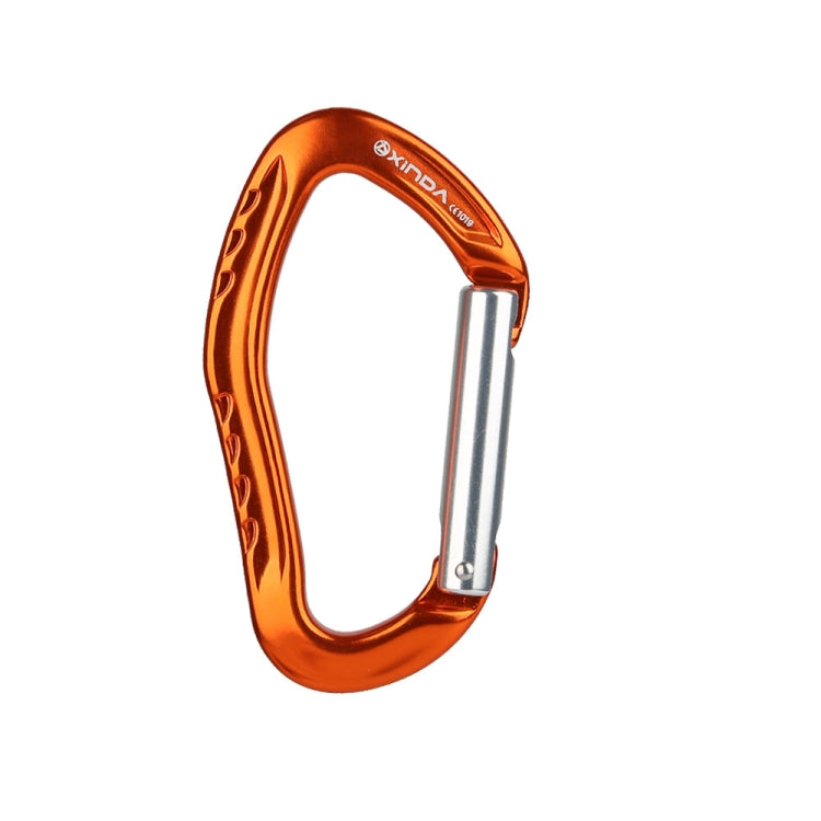 XINDA Mosquetão de Alumínio para Escalada em Rocha 22KN com Fivela de Porta Rápida e Mola, XD-8126 (Azul), XD-8126 (Preto), XD-8126 (Vermelho), XD-8126 (Laranja), XD-8126 (Prateado)