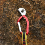 XINDA Mosquetão de Alumínio para Escalada em Rocha 22KN com Fivela de Porta Rápida e Mola, XD-8126 (Azul), XD-8126 (Preto), XD-8126 (Vermelho), XD-8126 (Laranja), XD-8126 (Prateado)