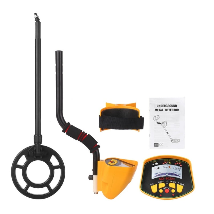 Detector de Metais com Ecrã LCD de Alta Sensibilidade MD9020C, MD9020C