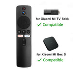 XMRM-006 Para Xiaomi MI Box S MI TV Stick MDZ-22-AB MDZ-24-AA Comando à Distância Bluetooth com Voz para Smart TV, Para Xiaomi MI Box S MI TV Stick