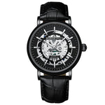 Relógio de quartzo impermeável multifuncional BINBOND B7872 com mostrador oco luminoso, aço preto-preto-branco, aço branco-preto-branco, dourado total-preto-dourado, couro preto-preto-preto, couro preto-branco-preto, couro preto-dourado total-preto
