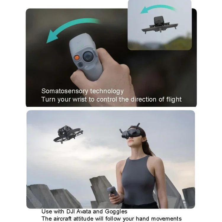 Original DJI RC Motion 2 Para Avata / Goggles 2 / Goggles Integra / FPV Goggles V2, Original DJI RC Motion 2