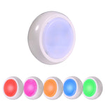 Luz noturna de proteção ocular para cabeceira Ambience Pat Light, luz branca a pilhas, luz colorida RGBW a pilhas, luz colorida RGBW recarregável