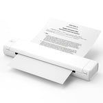 Impressora térmica portátil sem fios Bluetooth M08F, Versão A4 Preto Verde, Versão A4 Preto, Versão A4 Branco, Versão A4 Branco Laranja, Versão A4 Verde, Versão A4 Rosa, Versão A4 Cinzento, Versão A4 Prateado, Versão Carta Preto Verde