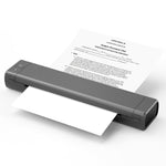 Impressora térmica portátil sem fios Bluetooth M08F, Versão A4 Preto Verde, Versão A4 Preto, Versão A4 Branco, Versão A4 Branco Laranja, Versão A4 Verde, Versão A4 Rosa, Versão A4 Cinzento, Versão A4 Prateado, Versão Carta Preto Verde