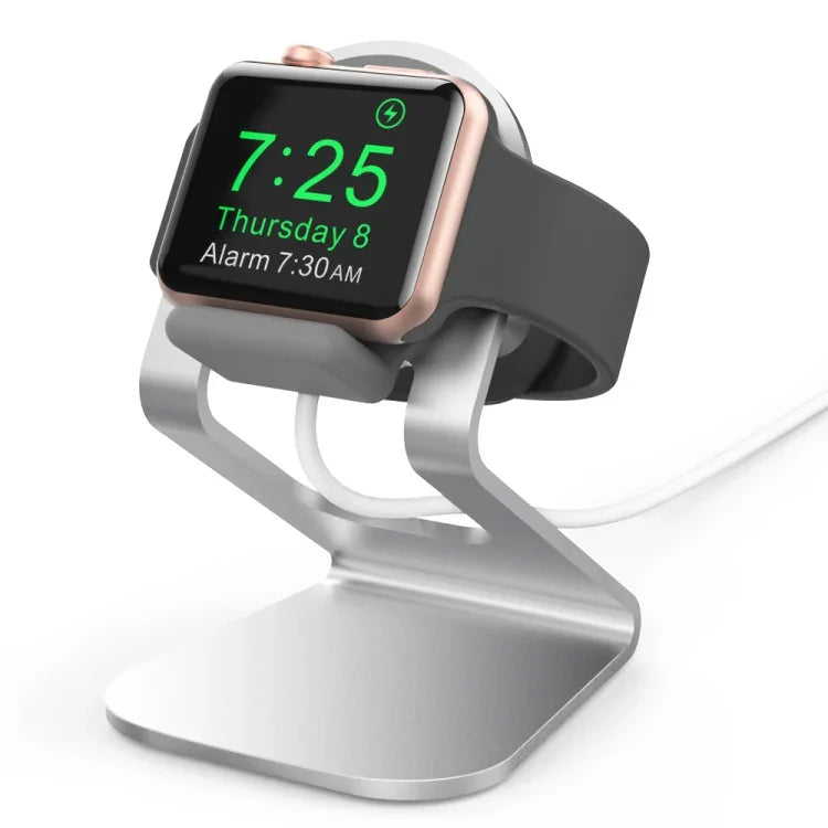 AhaStyle ST03 Base Suporte em Liga de Alumínio para Apple Watch Série, ST03 (Prateado)