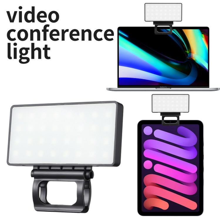 Luz de preenchimento para telemóvel para fotografia ao ar livre com ajuste de brilho multiângulo, luz branca monocromática, cor RGB