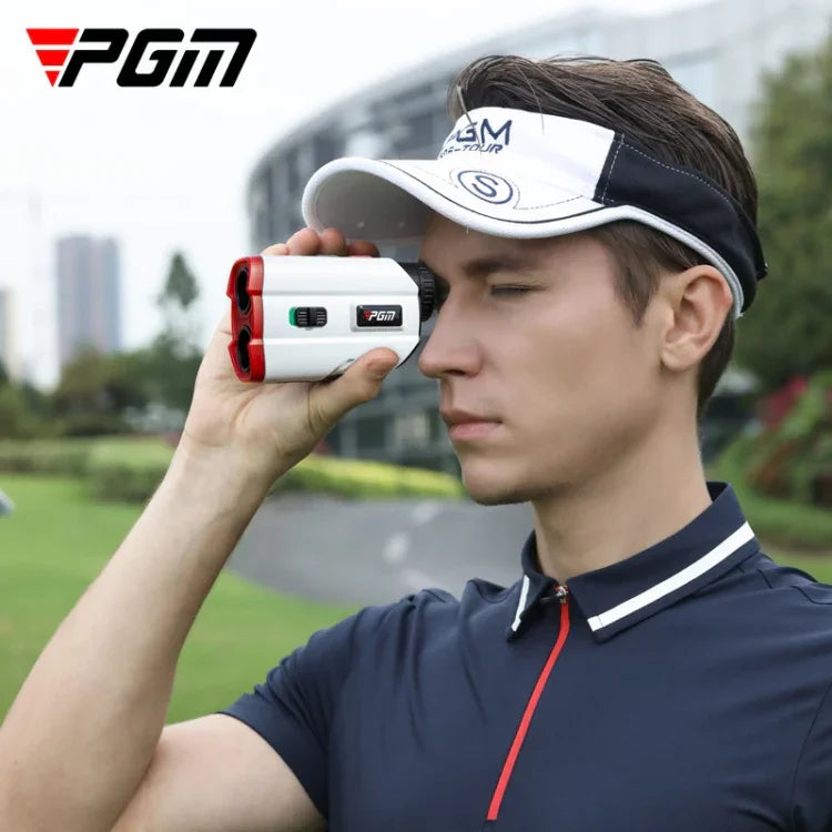 PGM JQ015 Medidor de Distância a Laser para Golfe IP54 à Prova de Água, Distância de Medição: 400m, Distância de Medição: 600m (Branco)