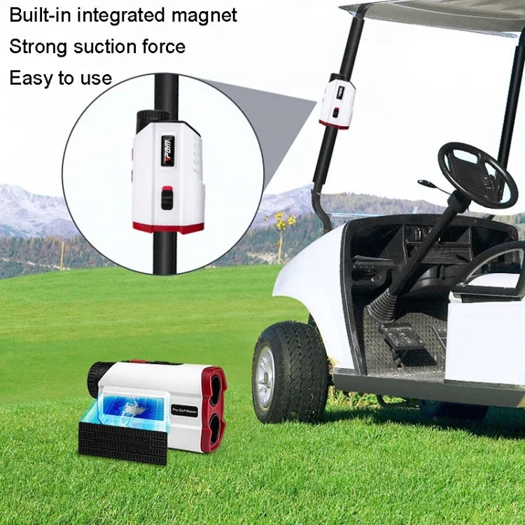 PGM JQ015 Medidor de Distância a Laser para Golfe IP54 à Prova de Água, Distância de Medição: 400m, Distância de Medição: 600m (Branco)