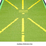 Almofada de treino para prática de swing de golfe PGM DJD038 com contas para deteção de traço, estilo:, com 5 bolas de esponja, sem bolas