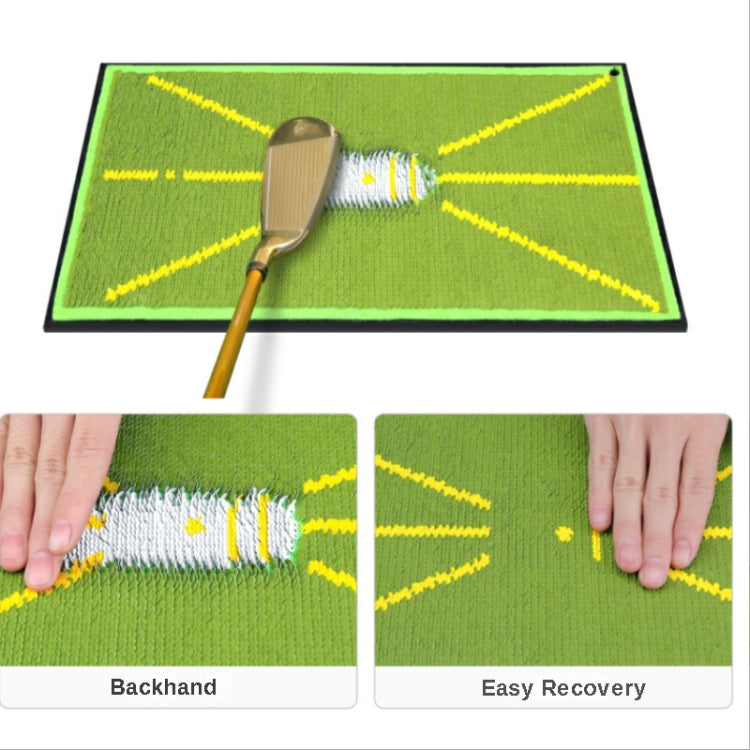 Almofada de treino para prática de swing de golfe PGM DJD038 com contas para deteção de traço, estilo:, com 5 bolas de esponja, sem bolas