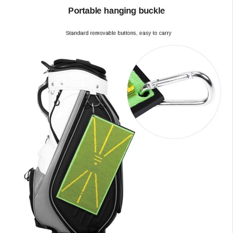 Almofada de treino para prática de swing de golfe PGM DJD038 com contas para deteção de traço, estilo:, com 5 bolas de esponja, sem bolas