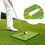 Almofada de treino para prática de swing de golfe PGM DJD038 com contas para deteção de traço, estilo:, com 5 bolas de esponja, sem bolas