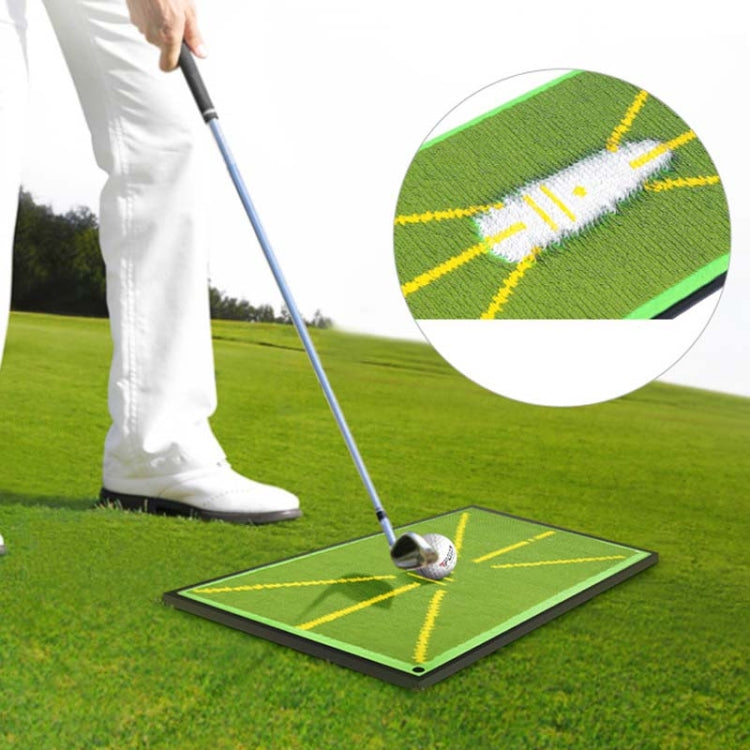 Almofada de treino para prática de swing de golfe PGM DJD038 com contas para deteção de traço, estilo:, com 5 bolas de esponja, sem bolas