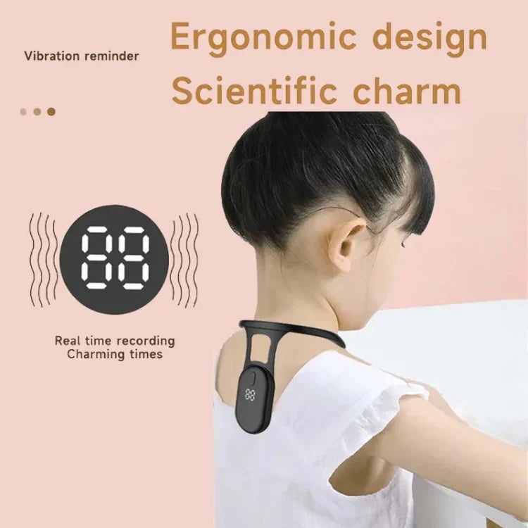 2150 Corrector de Corcunda para Estudantes com Alerta Vibratório e Ecrã LCD, para Pendurar no Pescoço