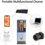 Q6S Caneta de Limpeza 10 em 1 para Auscultadores Bluetooth Kit de Limpeza para Teclado de Computador Móvel, Ecrã e Câmara Digital, Q6S (Azul), Q6S (Rosa), Q6S (Branco), Q6S (Preto)
