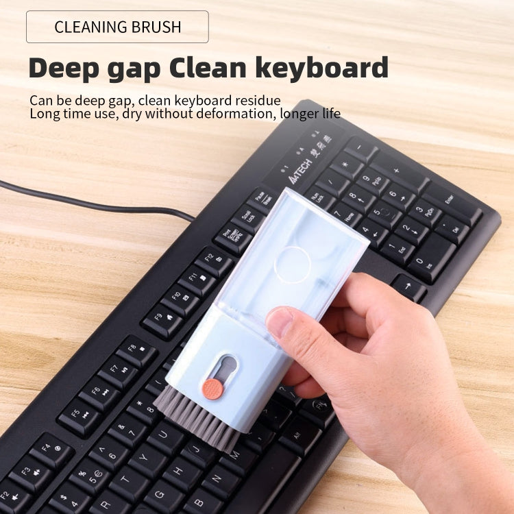 Q6S Caneta de Limpeza 10 em 1 para Auscultadores Bluetooth Kit de Limpeza para Teclado de Computador Móvel, Ecrã e Câmara Digital, Q6S (Azul), Q6S (Rosa), Q6S (Branco), Q6S (Preto)