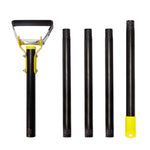 Anel de Estribo MYL-10 Enxadas para Capinar Ferramentas de Jardim, 3 Secções 1,2m, 4 Secções 1,6m, 5 Secções 2,0m, 6 Secções 2,4m
