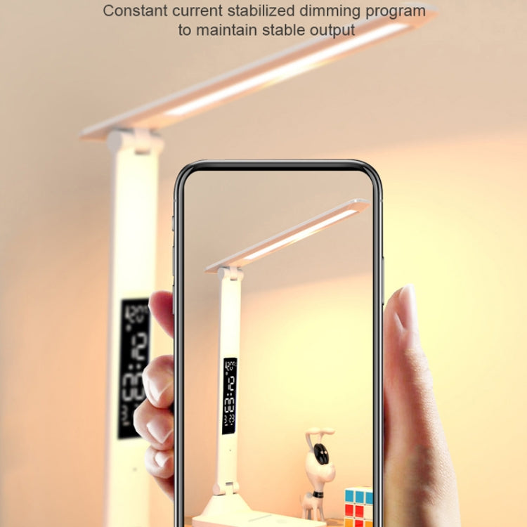Lâmpada de Secretária Dobrável com Ecrã Digital Inteligente LED, Estilo:, Plugue USB Reto, Carregamento 2000mAh, Carregamento 3200mAh, Plugue USB Reto de Dupla Cabeça, Carregamento de Dupla Cabeça 2000mAh, Carregamento de Dupla Cabeça 3200mAh