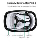 Para PICO 4 Hifylux PC-BF16 Óculos VR PC-BF16 Bolsa Protetora de Armazenamento Tudo-em-um