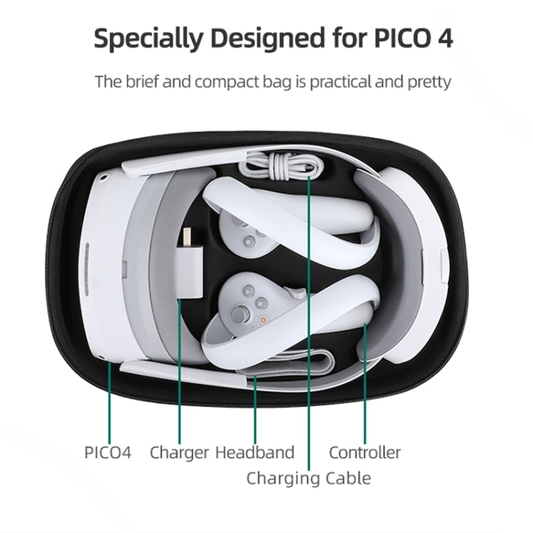 Para PICO 4 Hifylux PC-BF16 Óculos VR PC-BF16 Bolsa Protetora de Armazenamento Tudo-em-um