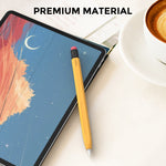 Capa Protetora de Silicone AhaStyle PT180-2 Antiderrapante e Anti-Queda para Caneta Capacitiva, Para Apple Pencil 1, Para Apple Pencil 2