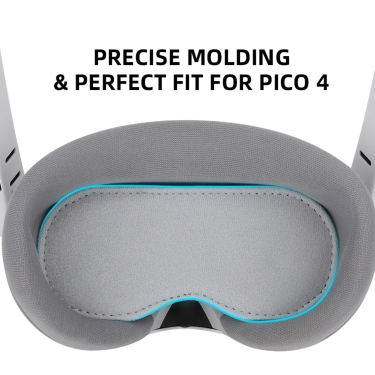 Para PICO 4 Hifylux PC-ZF17 Protetor de Lente Almofada de Esponja à Prova de Pó para Óculos VR, PC-ZF17 Cinza Claro