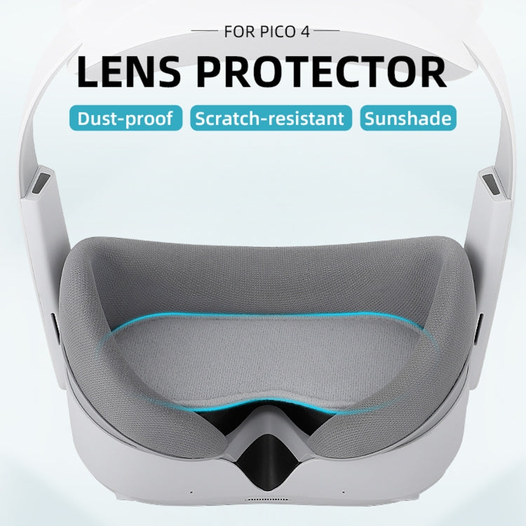 Para PICO 4 Hifylux PC-ZF17 Protetor de Lente Almofada de Esponja à Prova de Pó para Óculos VR, PC-ZF17 Cinza Claro