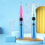Escalador Ultrassónico Visual FY-B700 para Remoção de Tártaro, Cálculo, Manchas Dentárias, Instrumento de Estética Dentária, Gradiente Azul, Gradiente Vermelho e Azul