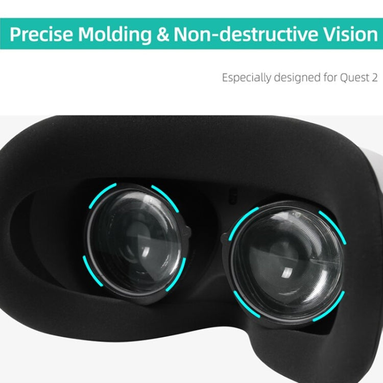 Para Oculus Quest 2 Hifylux Q2-QF11 1 par de Armação de Lente de Miopia Resina Asférica Acessórios para Óculos VR