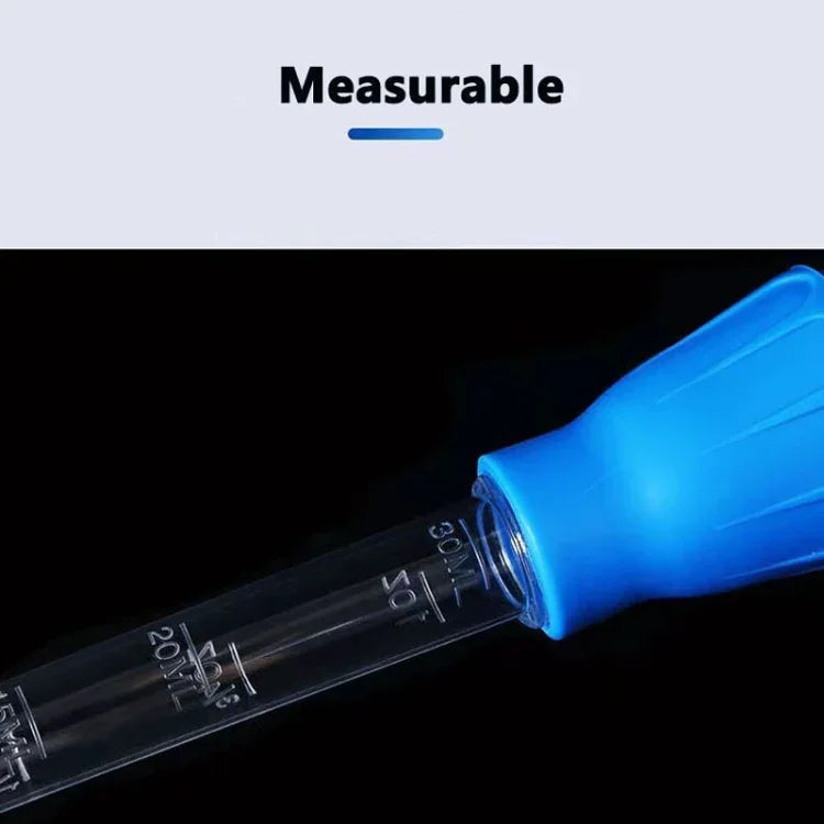 Mini Tubo de Sucção Manual para Mudança de Água em Pequenos Aquários, Azul, Verde