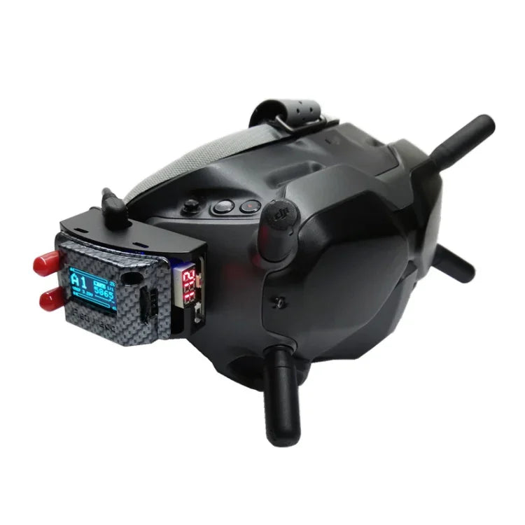 Para DJI FPV Goggles V1 V2 Módulo receptor 3.0 & 3.0 Plus Suporte de montagem Protetor, suporte de montagem do módulo receptor