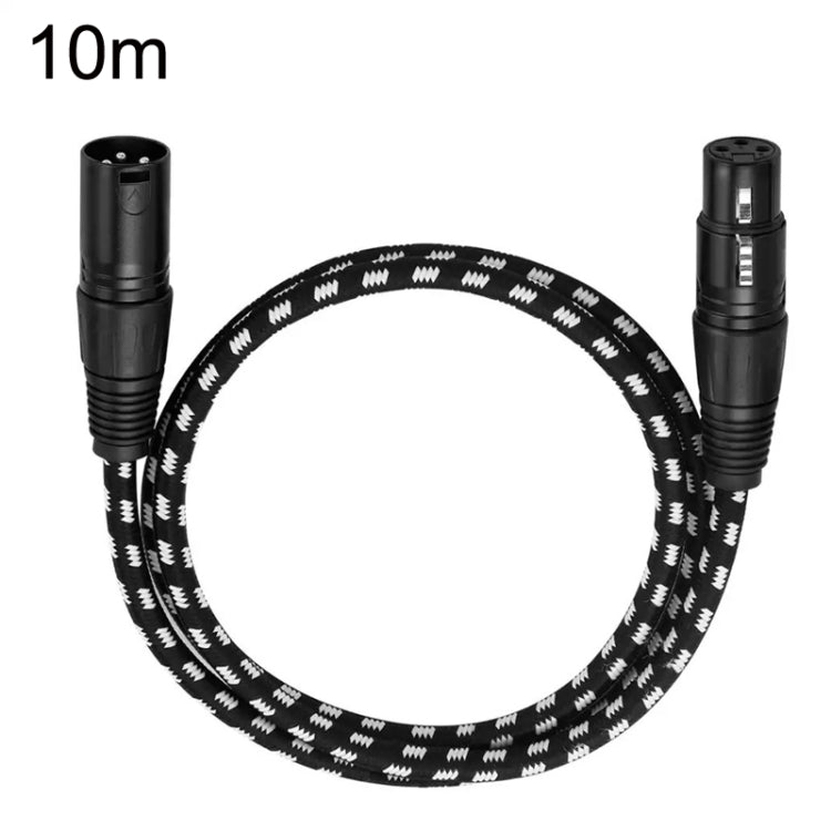 Cabo de áudio Canon macho para fêmea para microfone, amplificador de potência XLR, KN006 1m, KN006 1.5m, KN006 2m, KN006 3m, KN006 5m, KN006 10m, KN006 15m, KN006 20m