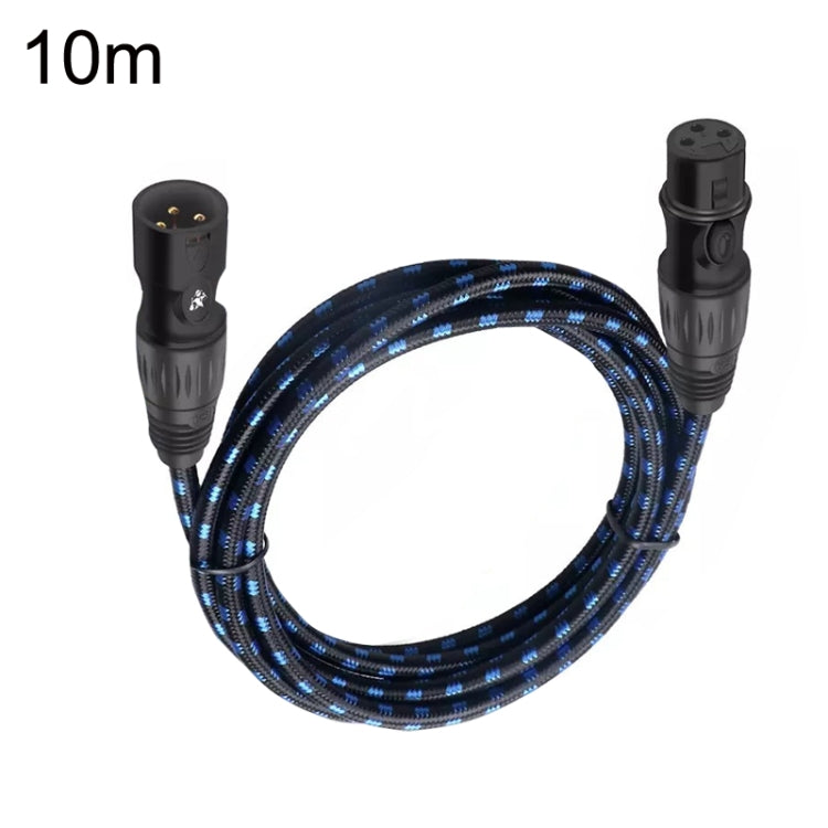 Cabo de áudio Canon macho para fêmea para microfone, amplificador de potência XLR, KN006 1m, KN006 1.5m, KN006 2m, KN006 3m, KN006 5m, KN006 10m, KN006 15m, KN006 20m